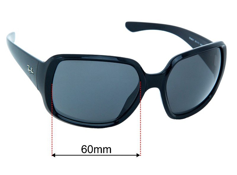 Ray-Ban RB4347 60mm Replacement Lenses